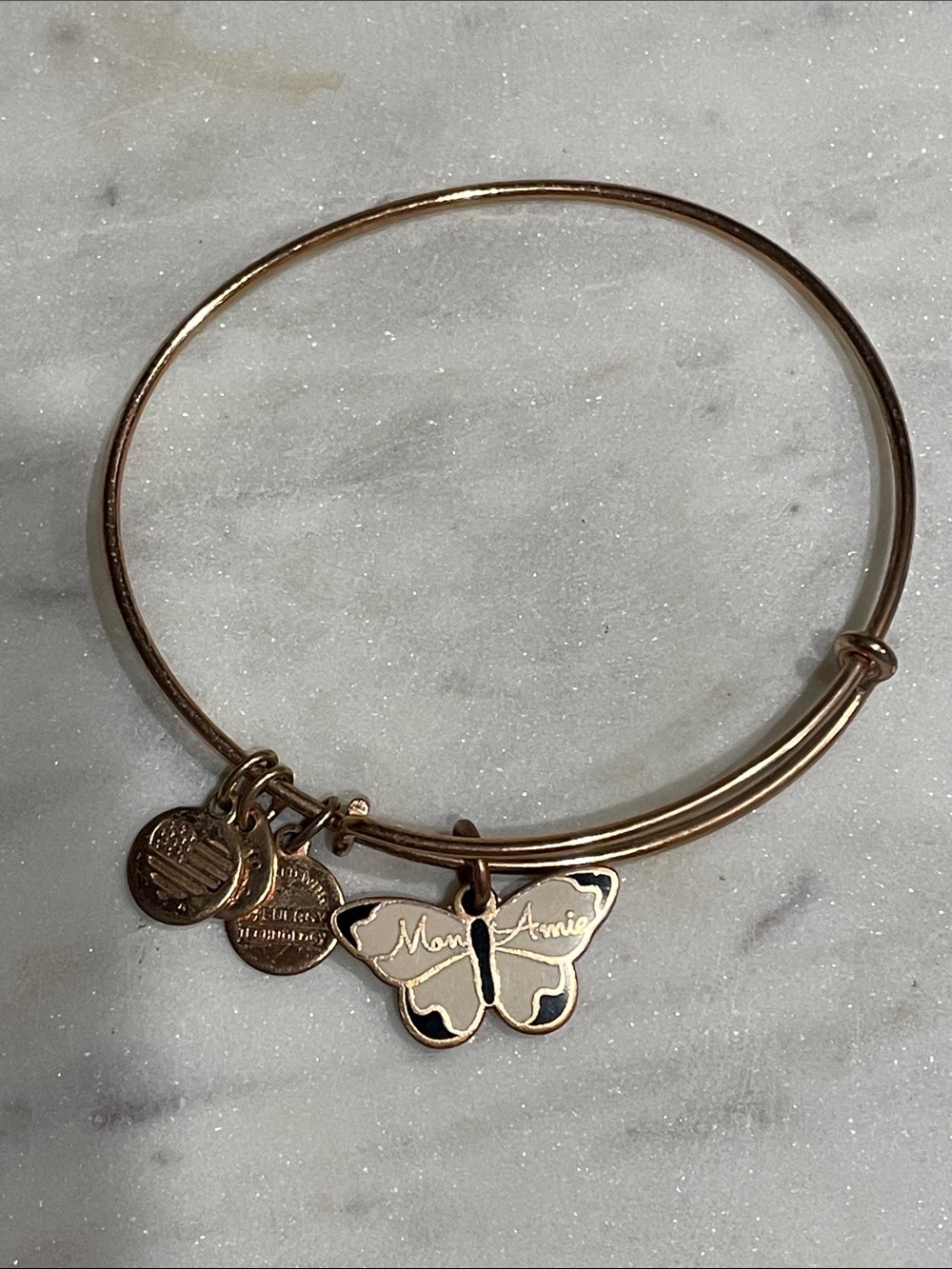Alex and Ani Butterfly Bracelet